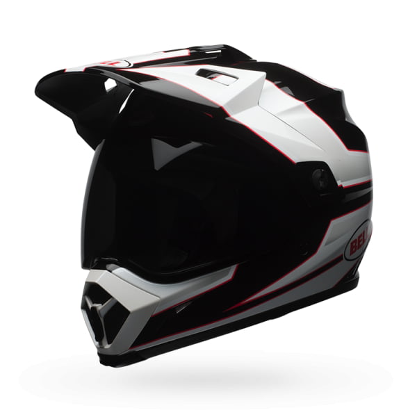 Stryker Black/White, Medium Bell MX-9 MIPS Off-Road Motorcycle Helmet 